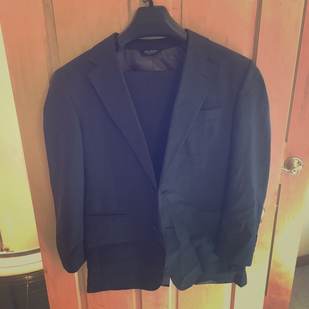Grey Jos. A. Banks Suit 38R